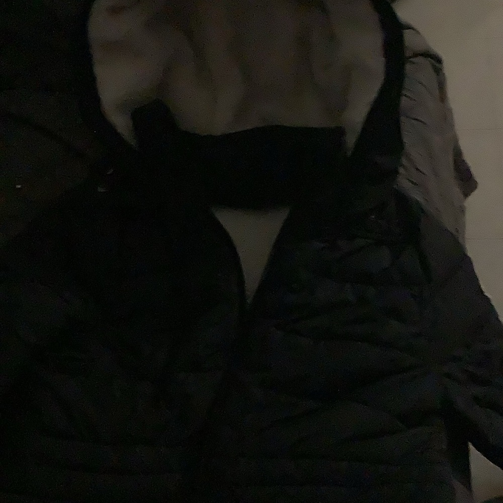 Women's Black Hollister Quilted Jacket